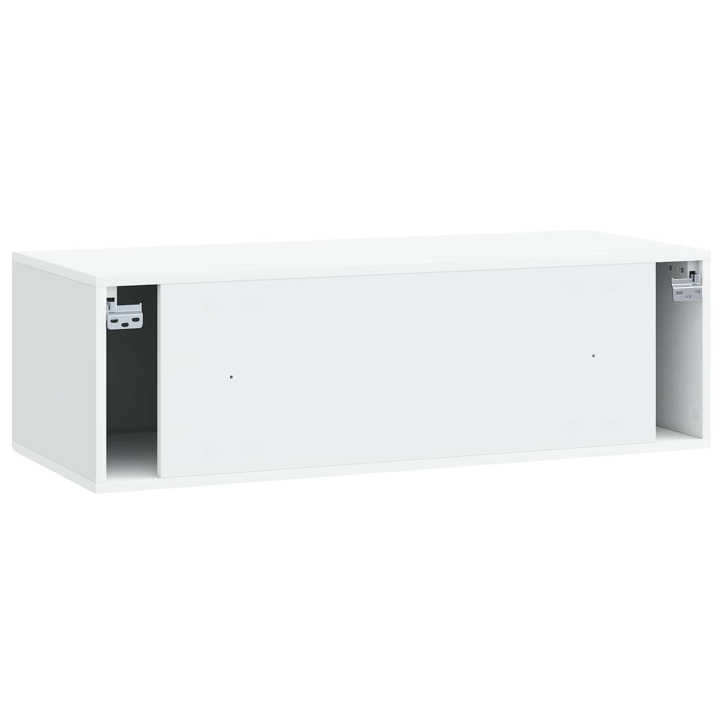 Wall-Mounted TV Cabinet White 98 x 41 x 30 cm Engineered Wood