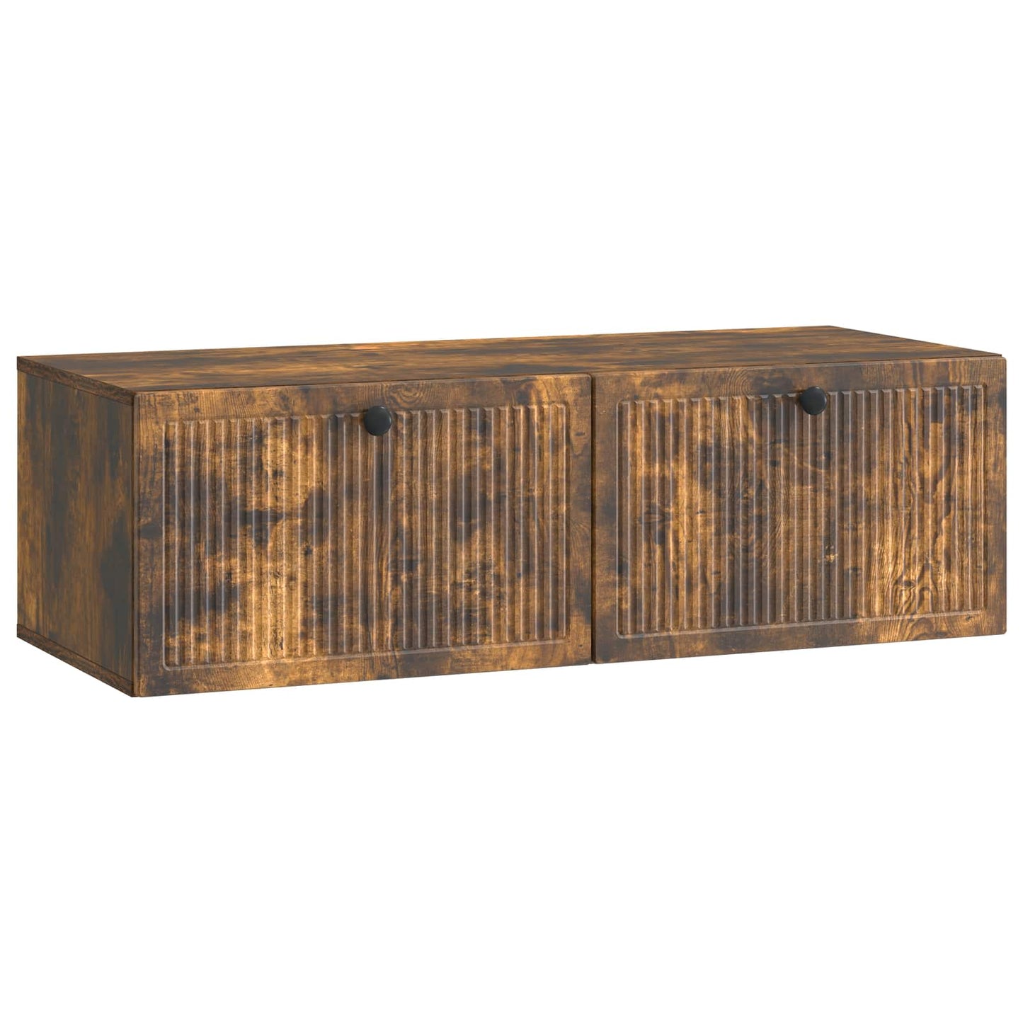 Wall-Mounted TV Cabinet Wall-mounted Smoked Oak 98 x 41 x 30 cm