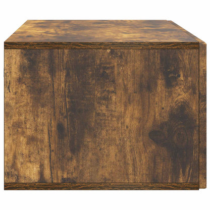 Wall-Mounted TV Cabinet Wall-mounted Smoked Oak 98 x 41 x 30 cm