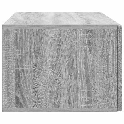 Wall-Mounted TV Cabinet Grey Sonoma 98 x 41 x 30 cm