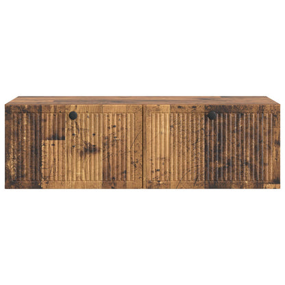Wall-Mounted TV Cabinet Wall-mounted Old Wood 98 x 41 x 30 cm