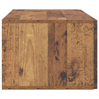 Wall-Mounted TV Cabinet Wall-mounted Old Wood 98 x 41 x 30 cm