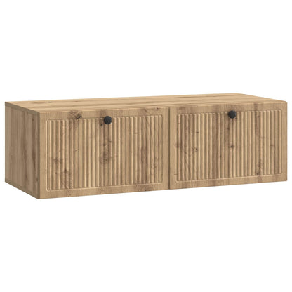 Wall-Mounted TV Cabinet Artisan Oak 98 x 41 x 30 cm