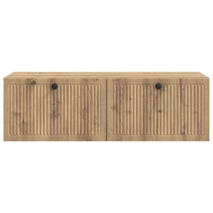 Wall-Mounted TV Cabinet Artisan Oak 98 x 41 x 30 cm