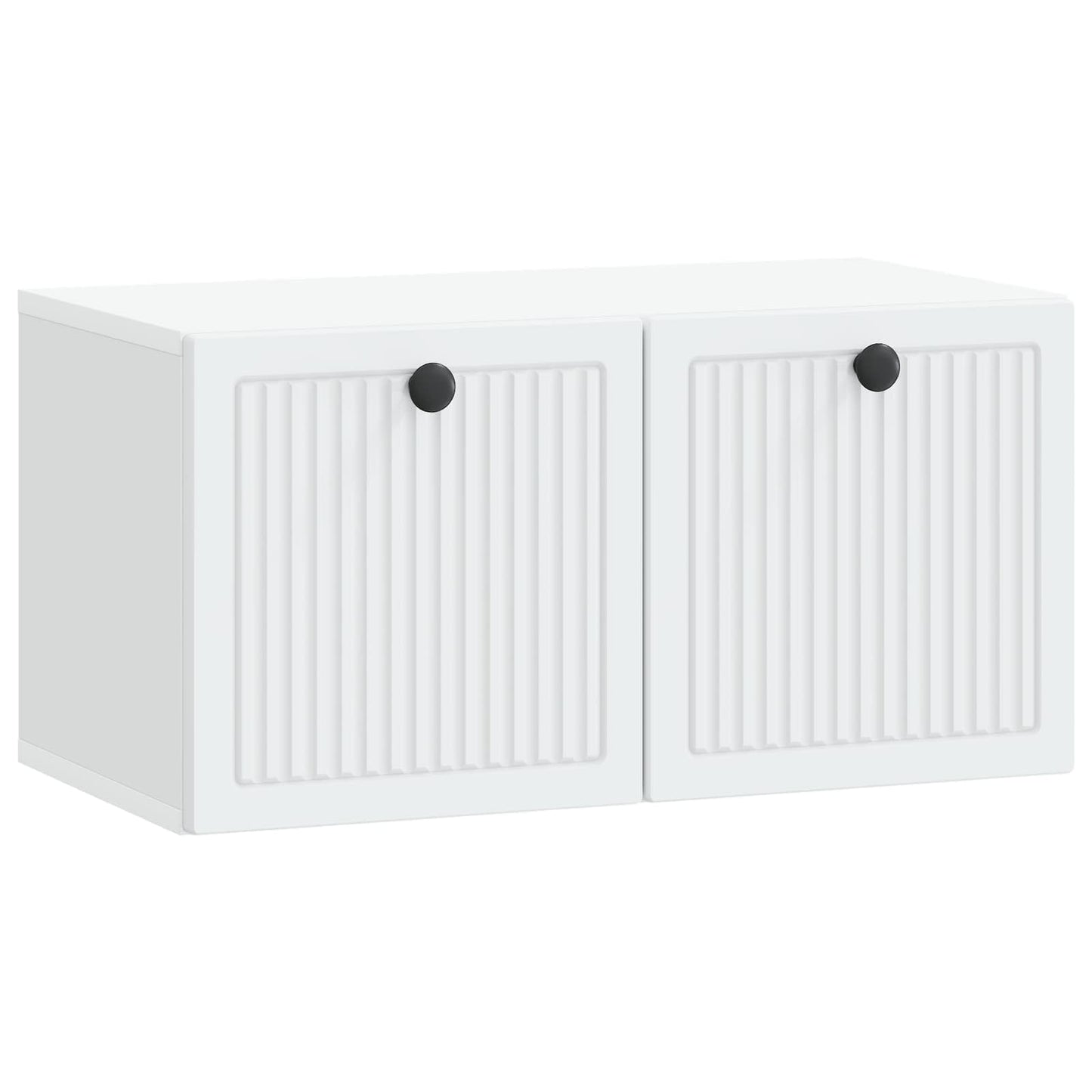 Wall-Mounted TV Cabinet White 59.5 x 31 x 30 cm Engineered Wood