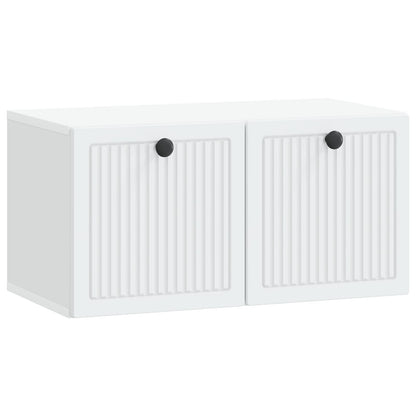 Wall-Mounted TV Cabinet White 59.5 x 31 x 30 cm Engineered Wood