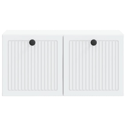 Wall-Mounted TV Cabinet White 59.5 x 31 x 30 cm Engineered Wood