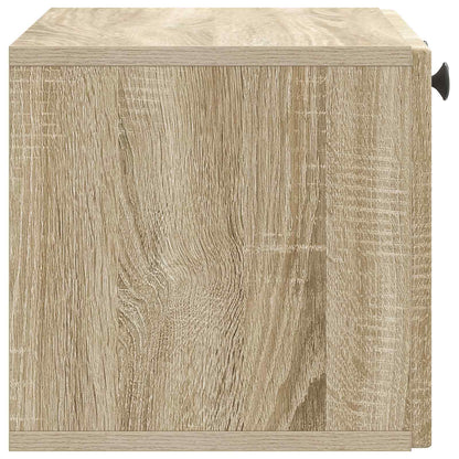 Wall-Mounted TV Cabinet Sonoma Oak 59.5 x 31 x 30 cm