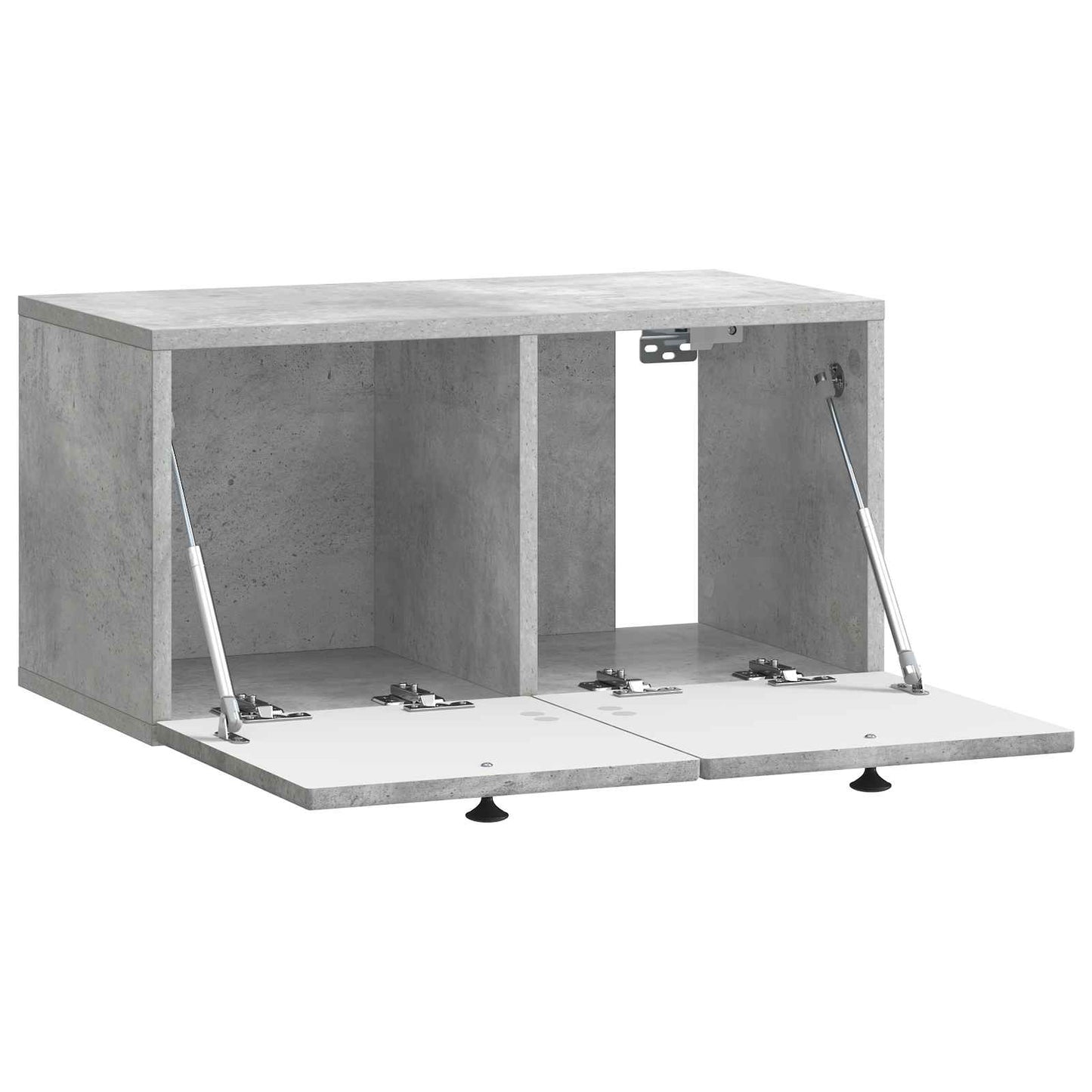 Wall-Mounted TV Cabinet Concrete Grey 59.5 x 31 x 30 cm