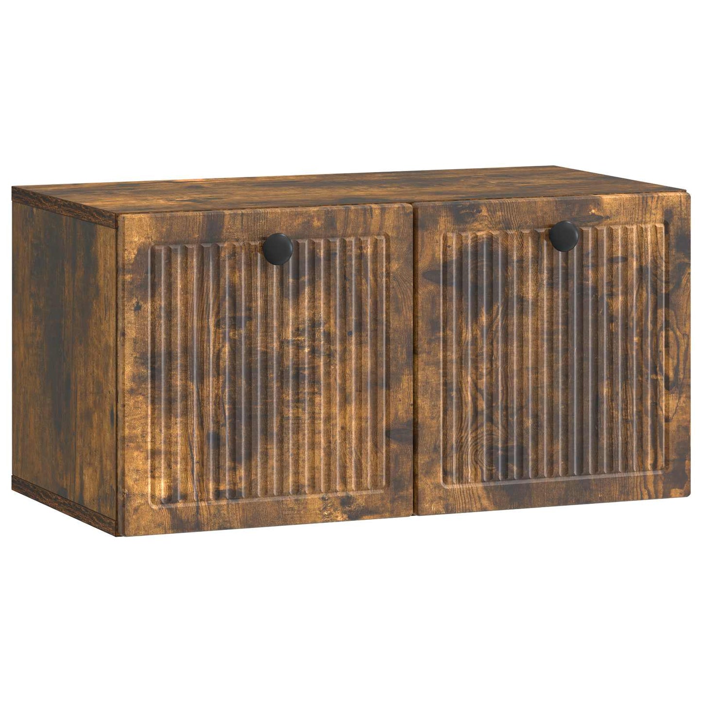 Wall-Mounted TV Cabinet Smoked Oak 59.5 x 31 x 30 cm