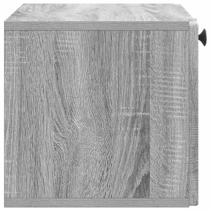 Wall-Mounted TV Cabinet Grey Sonoma 59.5 x 31 x 30 cm