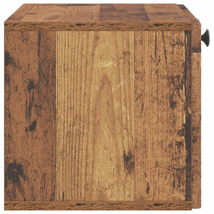 Wall-Mounted TV Cabinet Wall-mounted Old Wood 59.5 x 31 x 30 cm