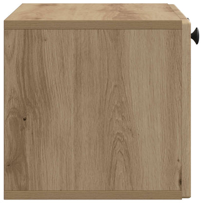 Wall-Mounted TV Cabinet Artisan Oak 59.5 x 31 x 30 cm