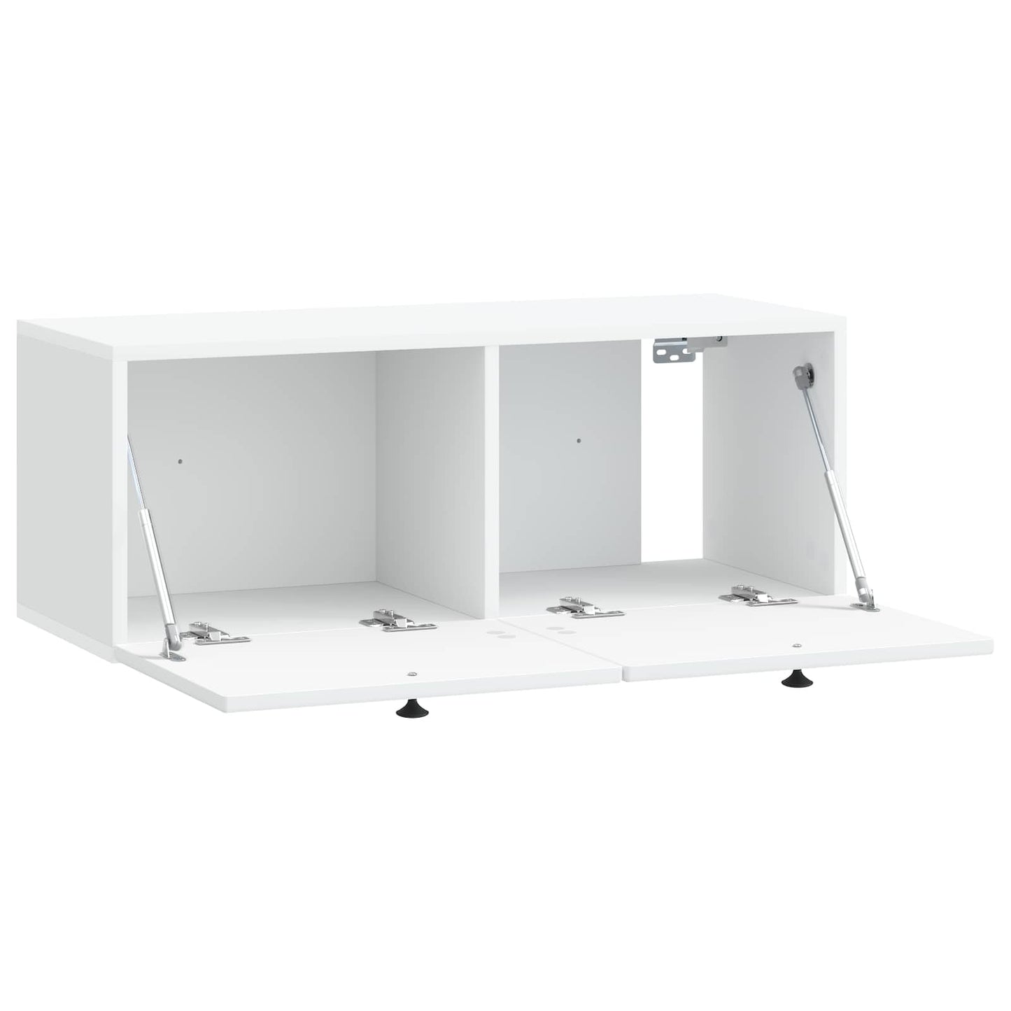 Wall-Mounted TV Cabinet White 78.5 x 31 x 30 cm Engineered Wood