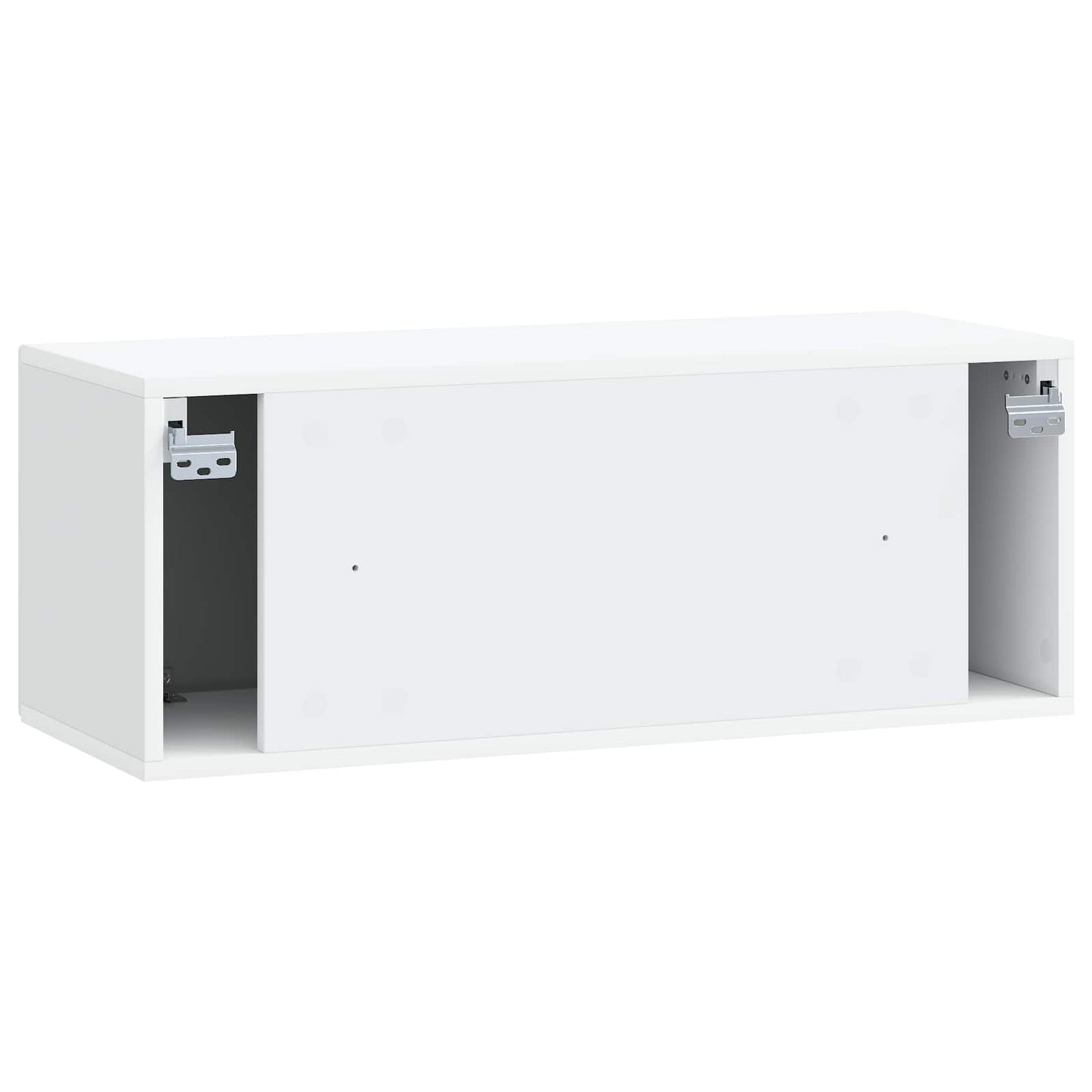 Wall-Mounted TV Cabinet White 78.5 x 31 x 30 cm Engineered Wood