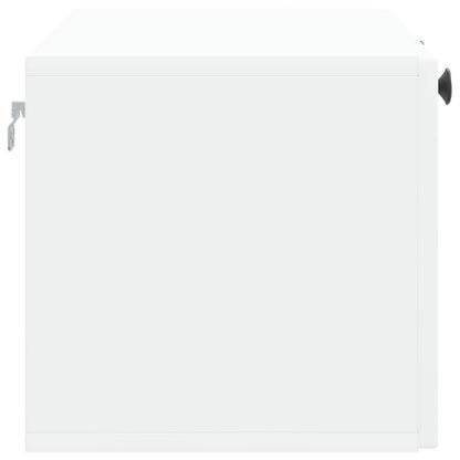 Wall-Mounted TV Cabinet White 78.5 x 31 x 30 cm Engineered Wood