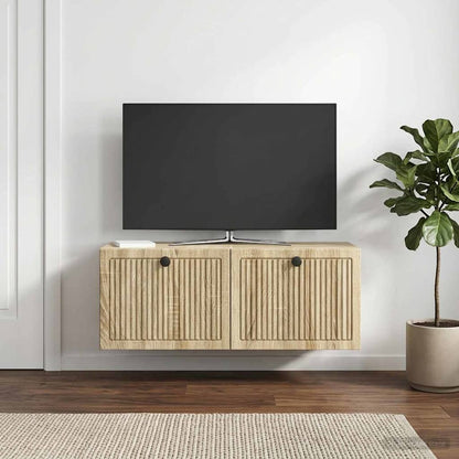 Wall-Mounted TV Cabinet Sonoma Oak 78.5 x 31 x 30 cm