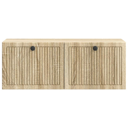 Wall-Mounted TV Cabinet Sonoma Oak 78.5 x 31 x 30 cm
