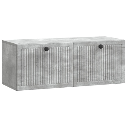 Wall-Mounted TV Cabinet Concrete Grey 78.5 x 31 x 30 cm