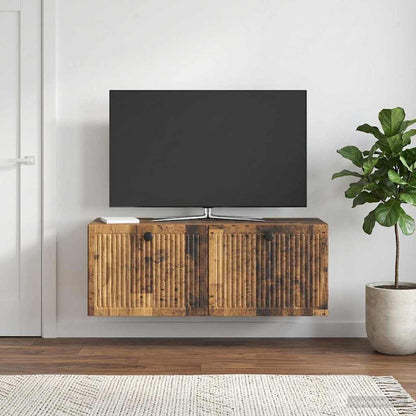 Wall-Mounted TV Cabinet Wall-mounted Old Wood 78.5 x 31 x 30 cm