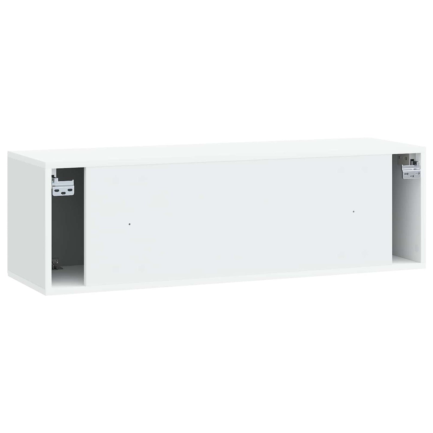 Wall-Mounted TV Cabinet White 98 x 31 x 30 cm Engineered Wood