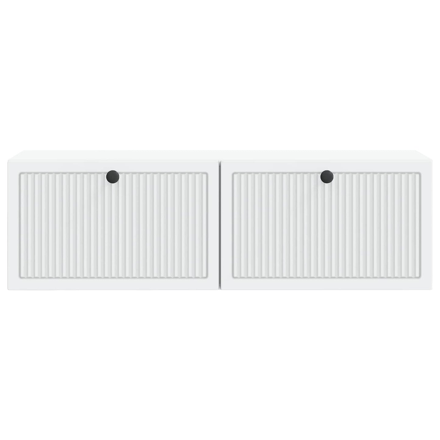 Wall-Mounted TV Cabinet White 98 x 31 x 30 cm Engineered Wood