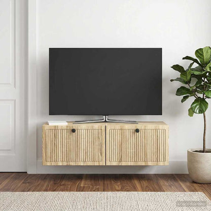 Wall-Mounted TV Cabinet Wall-mounted Sonoma Oak 98 x 31 x 30 cm