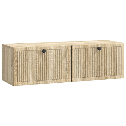 Wall-Mounted TV Cabinet Wall-mounted Sonoma Oak 98 x 31 x 30 cm