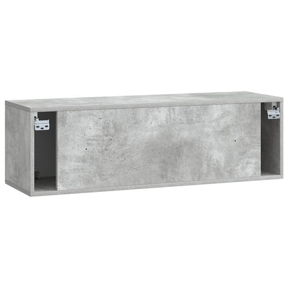 Wall-Mounted TV Cabinet Concrete Grey 98 x 31 x 30 cm