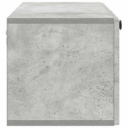 Wall-Mounted TV Cabinet Concrete Grey 98 x 31 x 30 cm