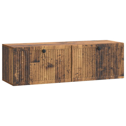Wall-Mounted TV Cabinet Wall-mounted Old Wood 98 x 31 x 30 cm