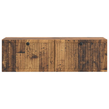 Wall-Mounted TV Cabinet Wall-mounted Old Wood 98 x 31 x 30 cm
