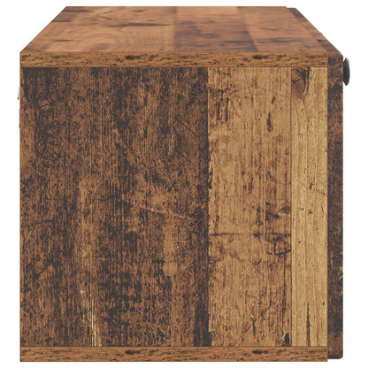 Wall-Mounted TV Cabinet Wall-mounted Old Wood 98 x 31 x 30 cm