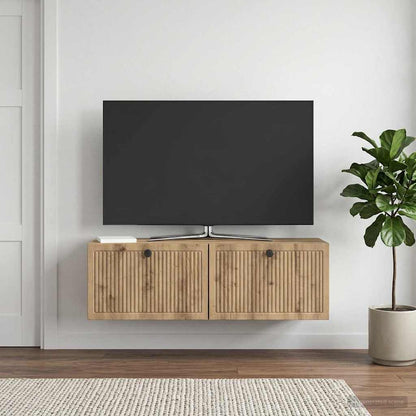 Wall-Mounted TV Cabinet Artisan Oak 98 x 31 x 30 cm