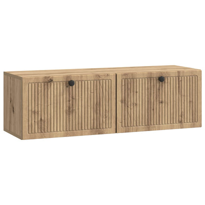 Wall-Mounted TV Cabinet Artisan Oak 98 x 31 x 30 cm