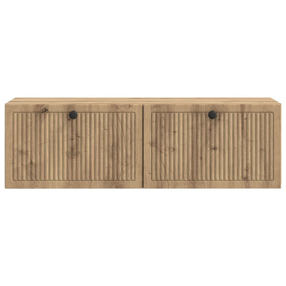 Wall-Mounted TV Cabinet Artisan Oak 98 x 31 x 30 cm