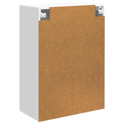 Wall-Mounted Cabinet White 66 x 34.5 x 90 cm Engineered Wood
