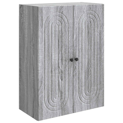 Wall-Mounted Cabinet Grey Sonoma 66 x 34.5 x 90 cm