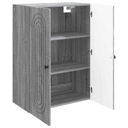 Wall-Mounted Cabinet Grey Sonoma 66 x 34.5 x 90 cm