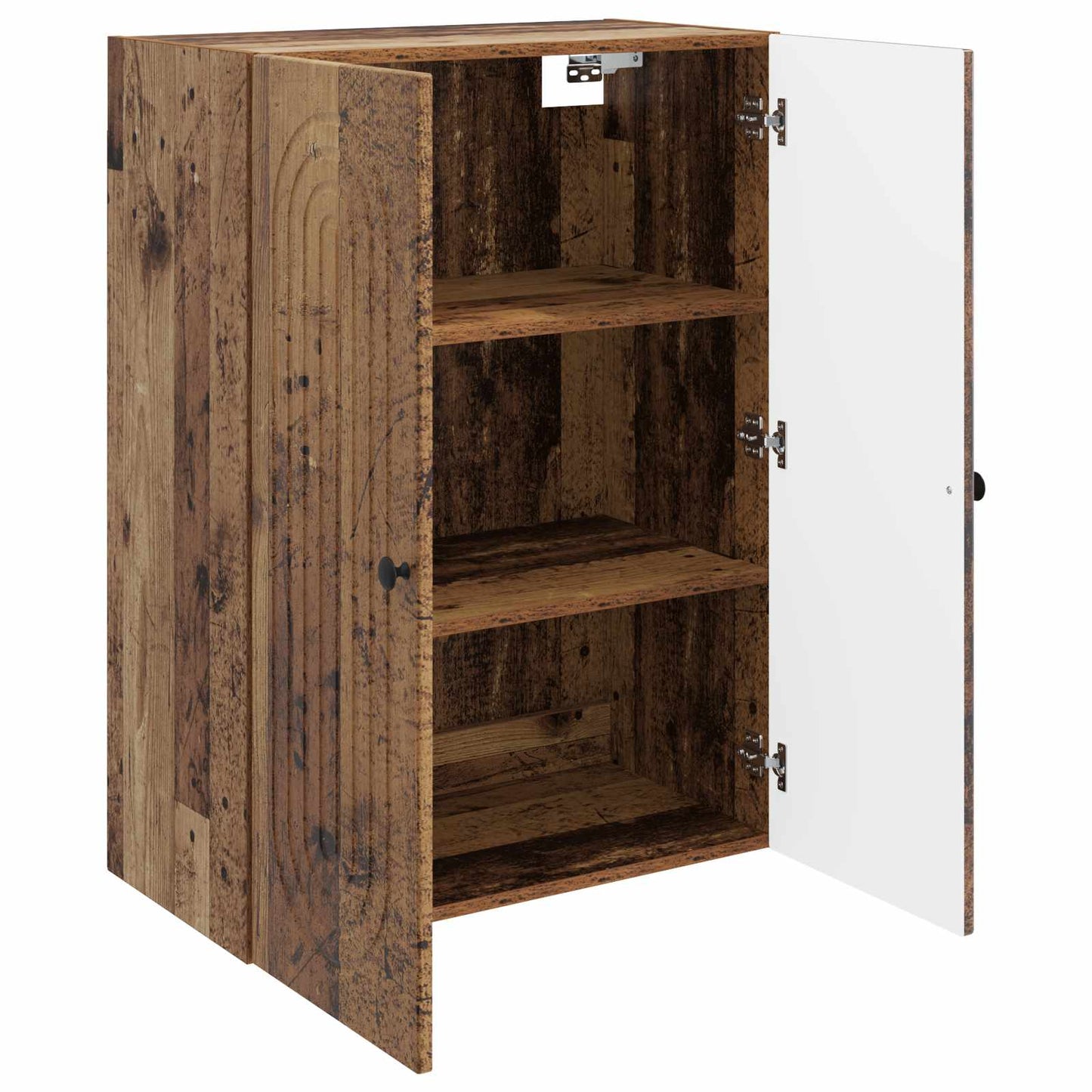 Wall-Mounted Cabinet Old Wood 66 x 34.5 x 90 cm Engineered Wood