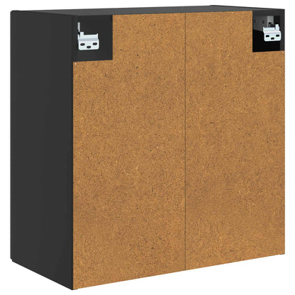 Wall-Mounted Cabinet Black 59 x 31 x 60 cm Engineered Wood