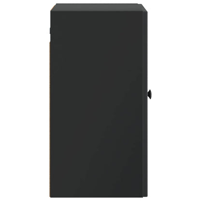 Wall-Mounted Cabinet Black 59 x 31 x 60 cm Engineered Wood