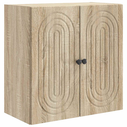 Wall-Mounted Cabinet Sonoma Oak 59 x 31 x 60 cm Engineered Wood