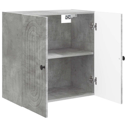 Wall-Mounted Cabinet Concrete Grey 59 x 31 x 60 cm
