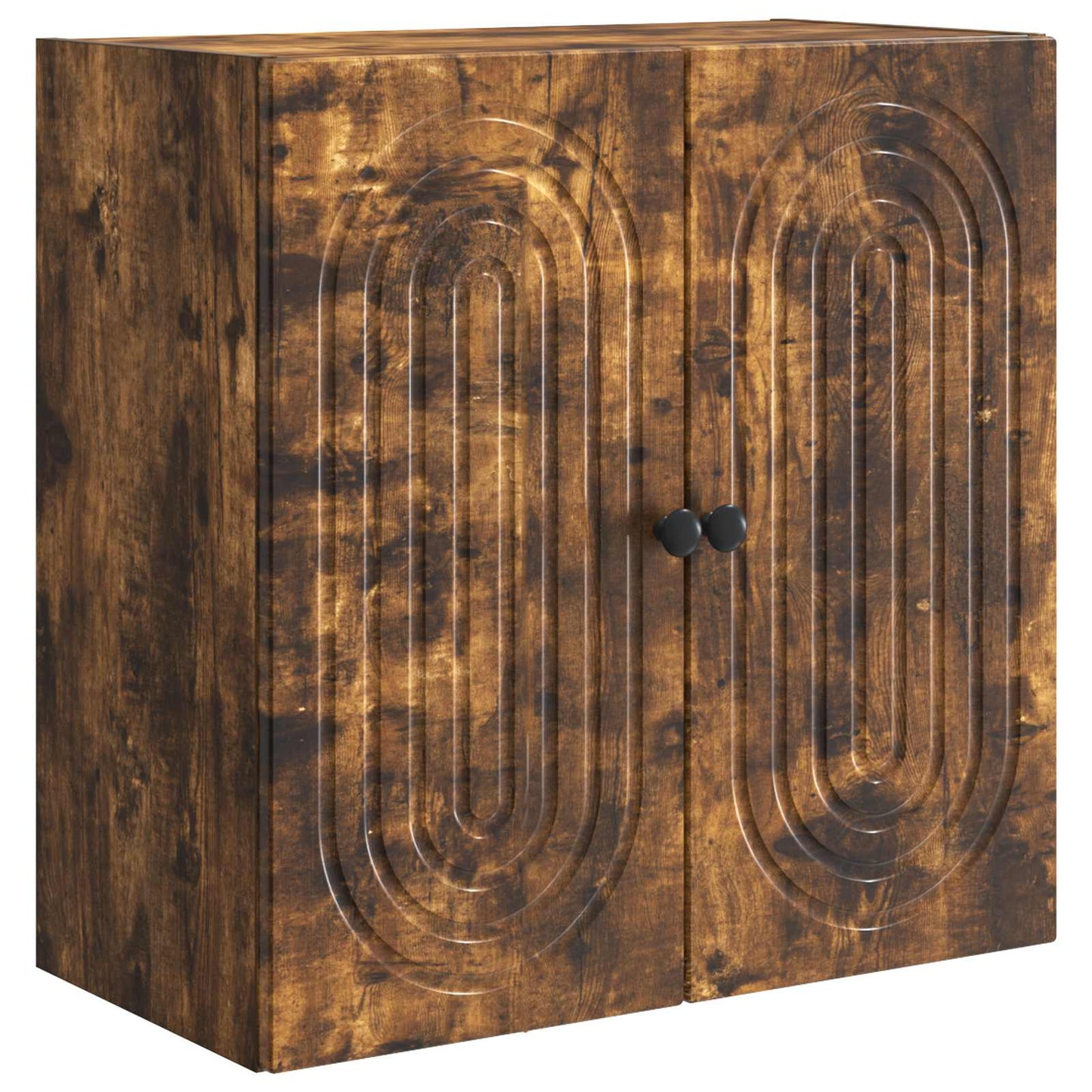 Wall-Mounted Cabinet Smoked Oak 59 x 31 x 60 cm Engineered Wood