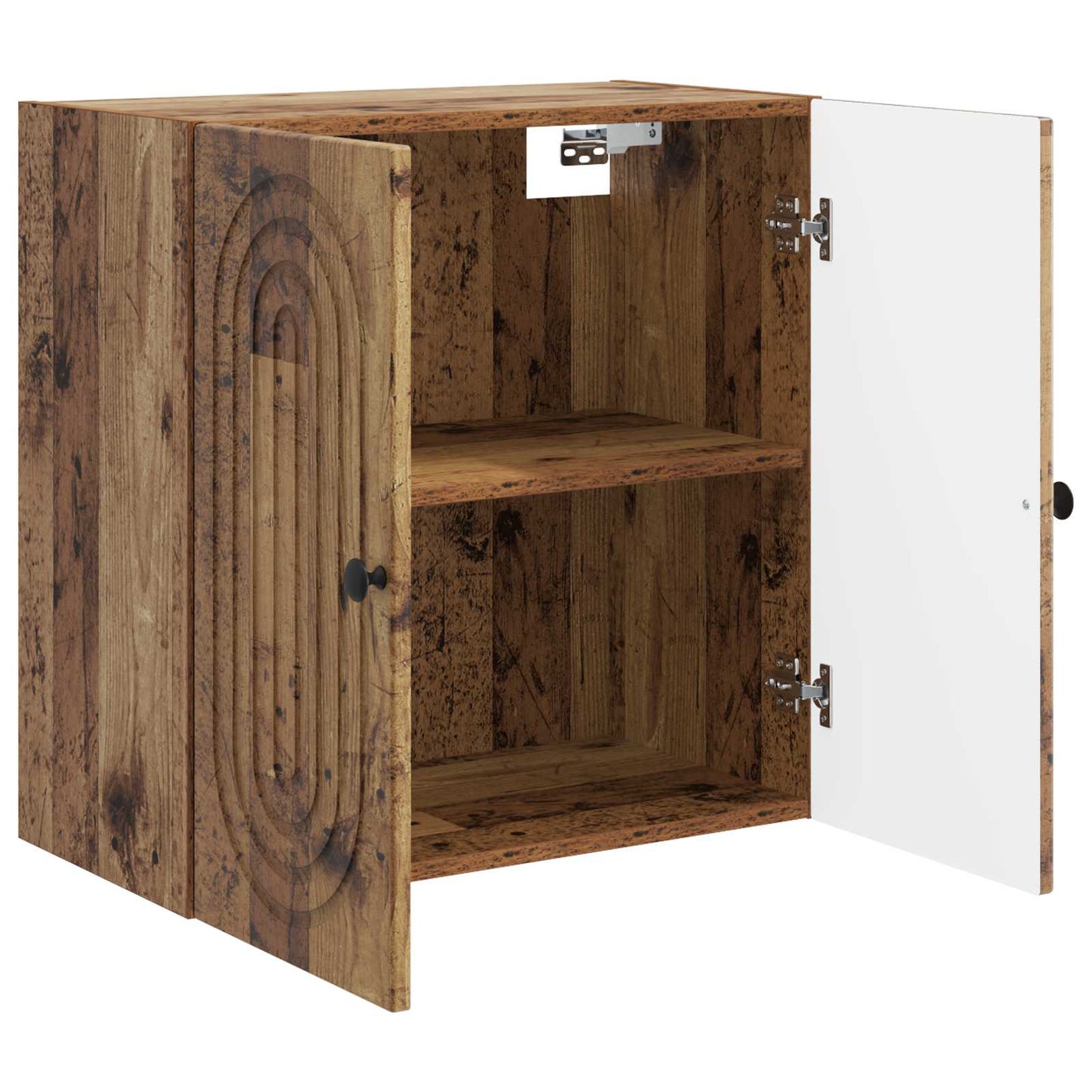 Wall-Mounted Cabinet Old Wood 59 x 31 x 60 cm Engineered Wood