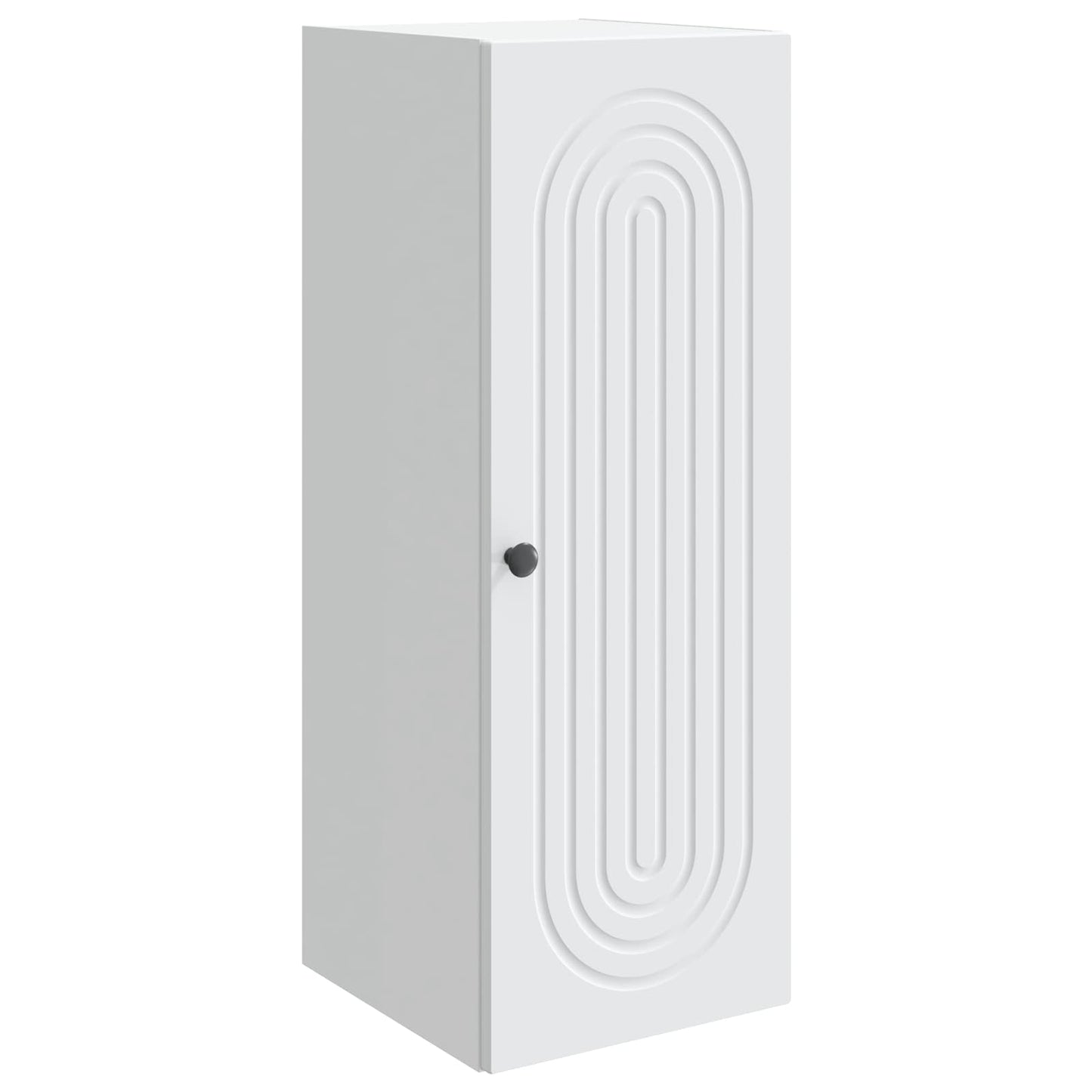 Wall-Mounted Cabinet White 33 x 34.5 x 90 cm Engineered Wood