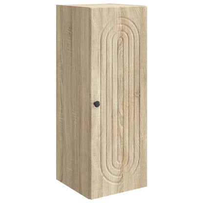 Wall-Mounted Cabinet Sonoma Oak 33 x 34.5 x 90 cm