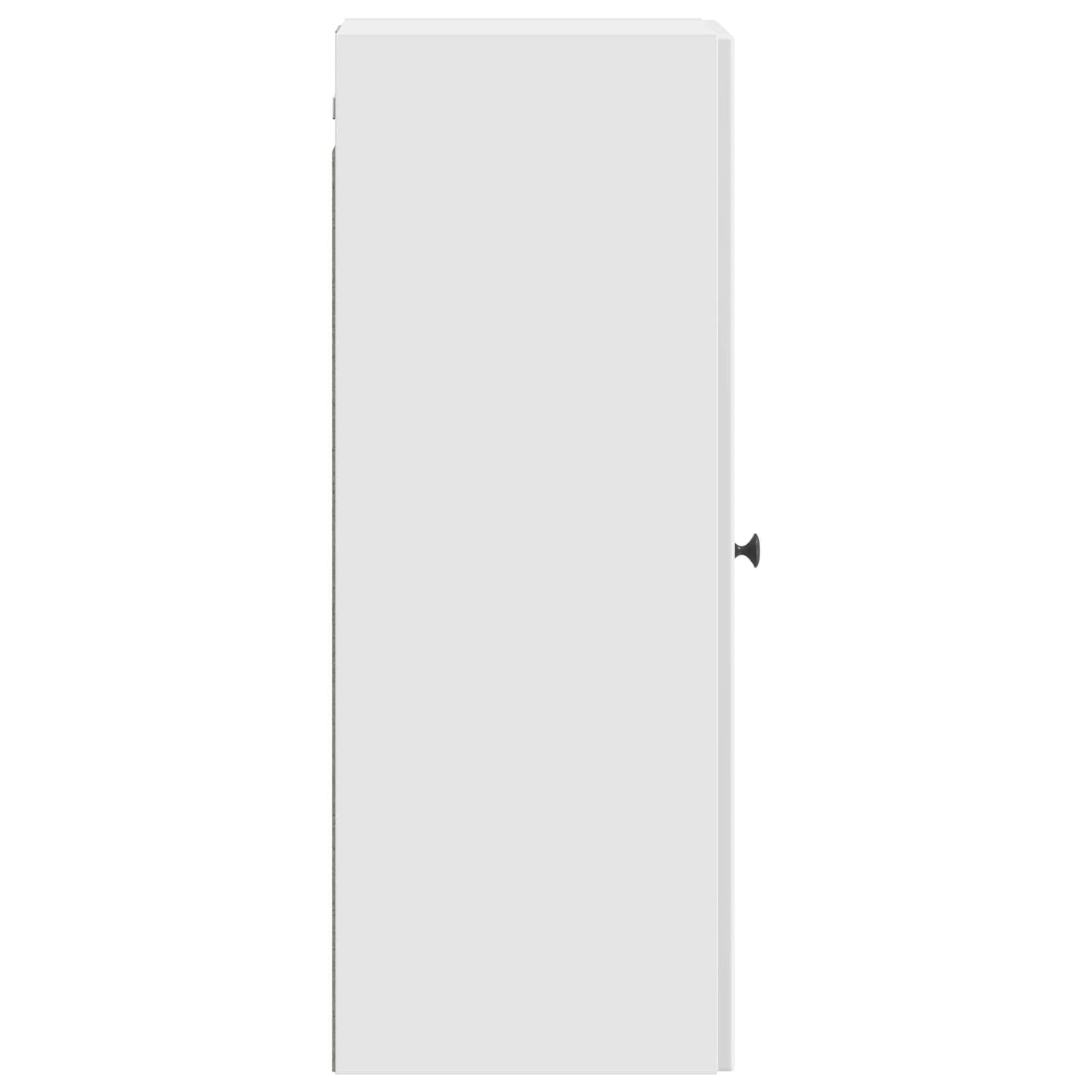 Wall-Mounted Cabinet High Gloss White 33 x 34.5 x 90 cm