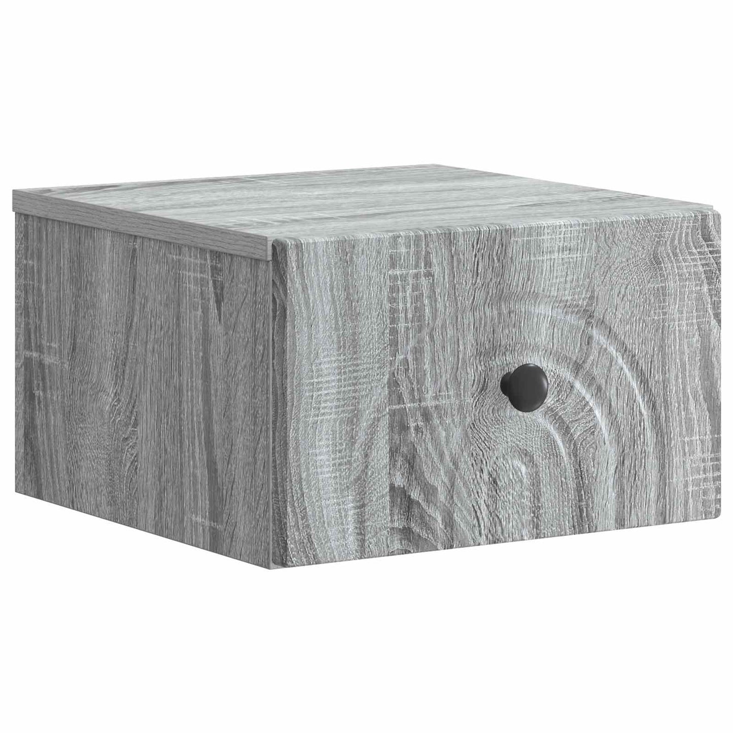 Wall-Mounted Bedside Cabinet 2 pcs Grey Sonoma Engineered Wood